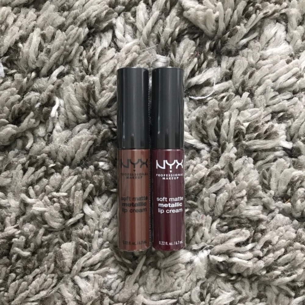 matte metallic lip creams